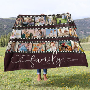 Our Story Our Family Our Love   Family Name Fleece Blanket