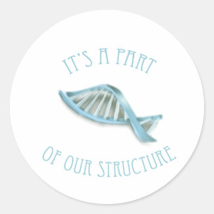 Our Structure Classic Round Sticker