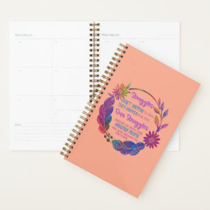 Our Struggles Shape Us Into The Amazing People Planner