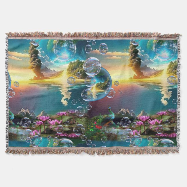 Our Sun is a Star and a Giver of Life Throw Blanket (Front)