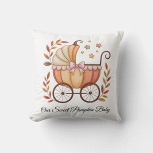 Our Sweet Pumpkin Cute Baby Halloween Cushion