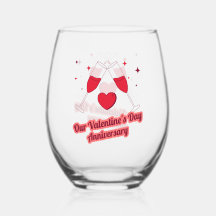 Our Valentine's Day Anniversary Drinkware Set