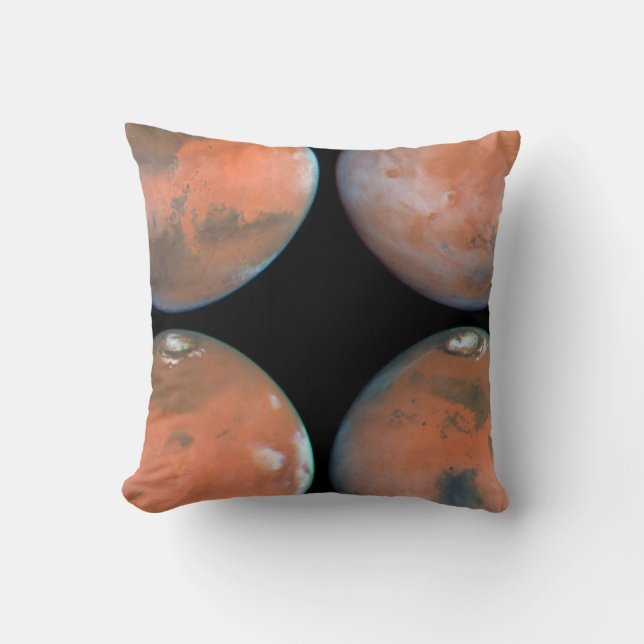our View of Mars In Northern Summer Cushion (Front)