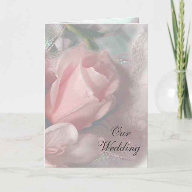 Our Wedding Announcement Card (Front)