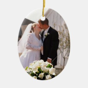 Our Wedding Ceramic Ornament