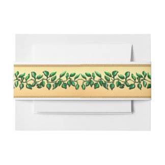 Our Wedding Day Bliss Belly Band Invitation Belly Band