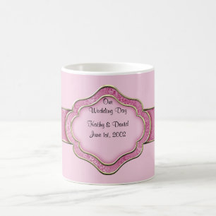 Our Wedding Day (Rose) Coffee Mug