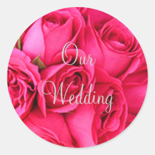 Our Wedding Envelope Seal Stickers
