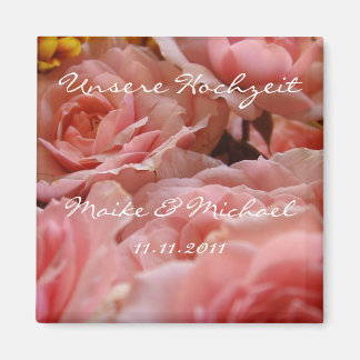 Our wedding (invitation) - magnet