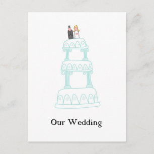 Our Wedding Postcard
