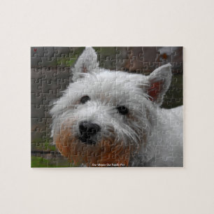 Our Westie Our Family Pet Jigsaw Puzzle