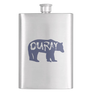 Ouray Bear Hip Flask