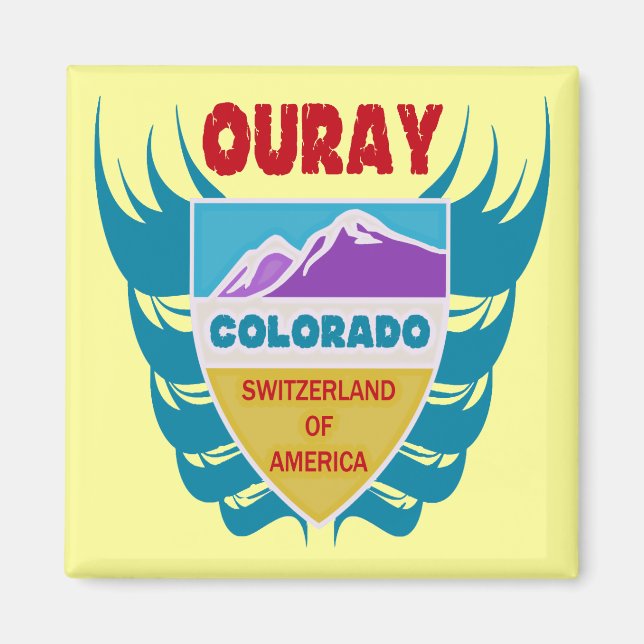 Ouray, Colorado Magnet (Front)