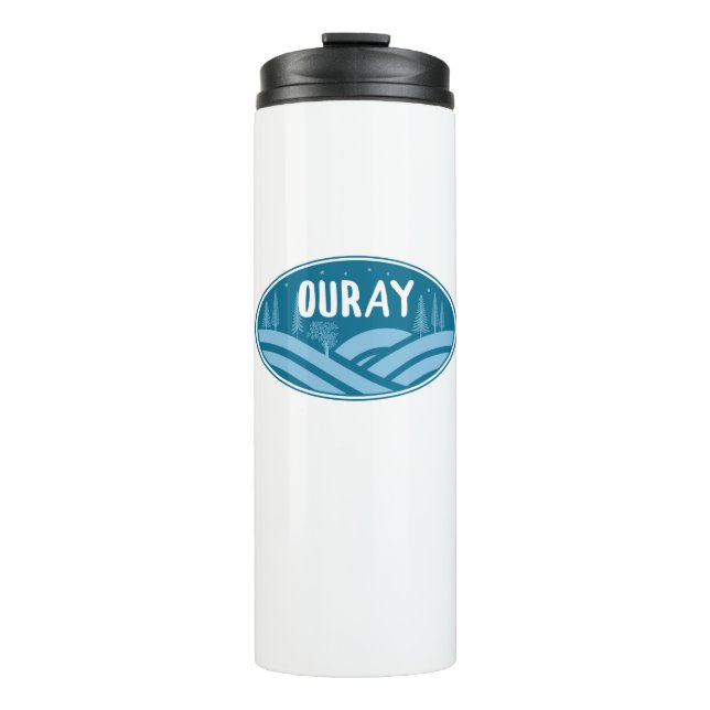 Ouray Colorado Outdoors Thermal Tumbler (Front)