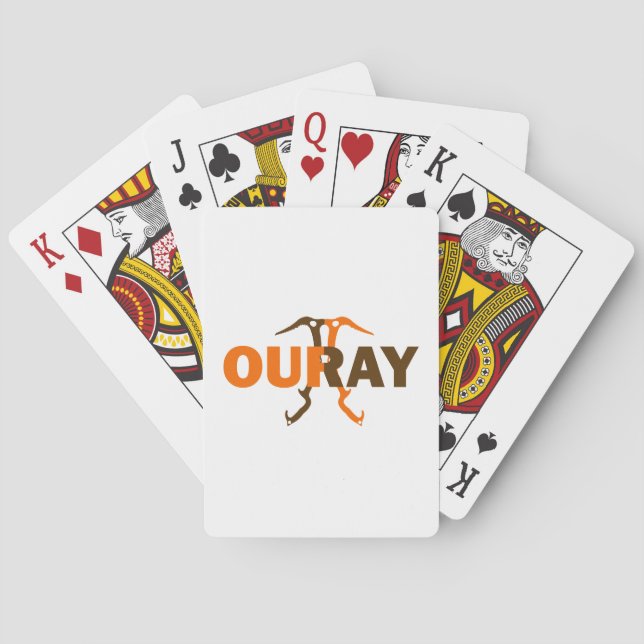Ouray Colorado Playing Cards (Back)