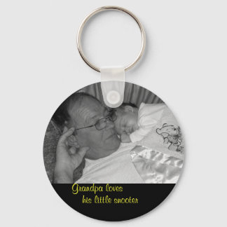 ourchild569-3, Grandpa loves, his little snooter Key Ring