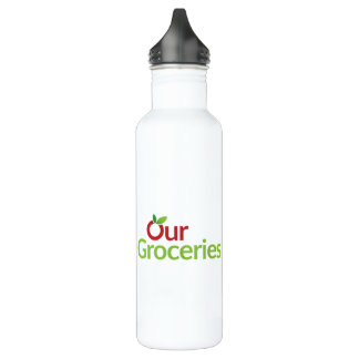 OurGroceries 24 oz 710 Ml Water Bottle