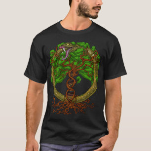 Ouroboros DNA Tree Of Life T-Shirt