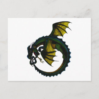 Ouroboros Dragon Postcard