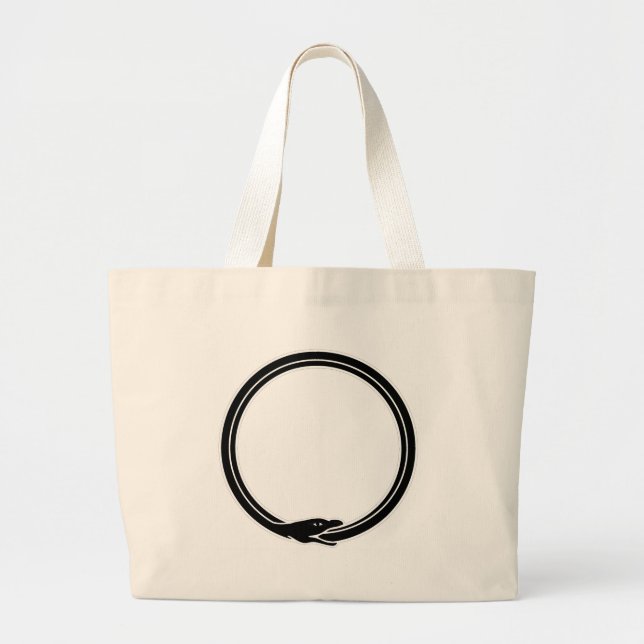 Ouroboros Large Tote Bag (Front)