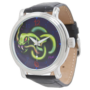 Ouroboros Snake Tattoo Art eWatch Watch