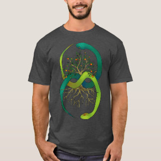 Ouroboros Tree of Life  T-Shirt