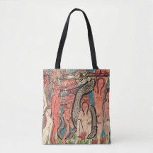 Ourobouric Echoes TOTE BAG