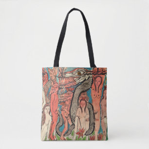 Ourobouric Echoes TOTE BAG