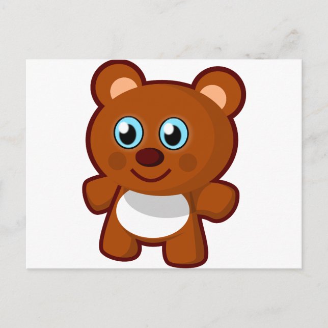 Ourson Postcard (Front)