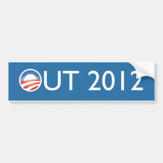 Out 2012 bumper sticker