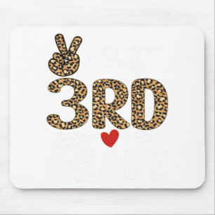 Out 3rd Grade Teacher Graduation Last Day Of Schoo Mouse Pad