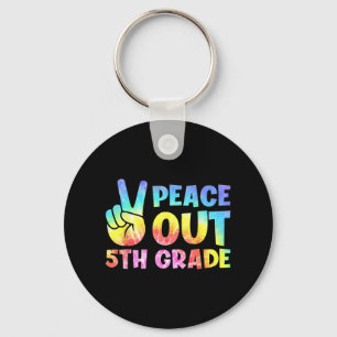 Out 5th Grade 2024 Graduate Happy Last Day Of Scho Key Ring