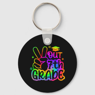 Out 7th Grade 2024 Graduate Happy Last Day Of Scho Key Ring