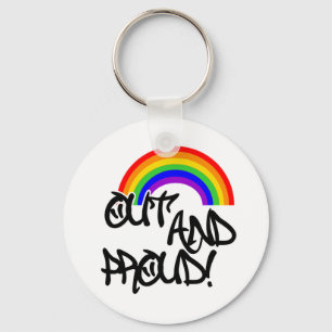 Out and Proud Key Ring