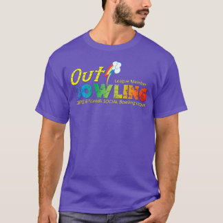 Out Bowling League - Lisle Lanes Retro Logo Tee