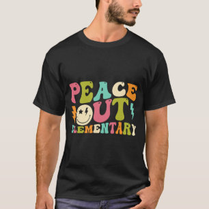 Out Elementary Groovy Graduation Last Day Of Schoo T-Shirt