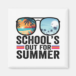 Out For Summer Gles Last Day Of School Teacher 1 Magnet