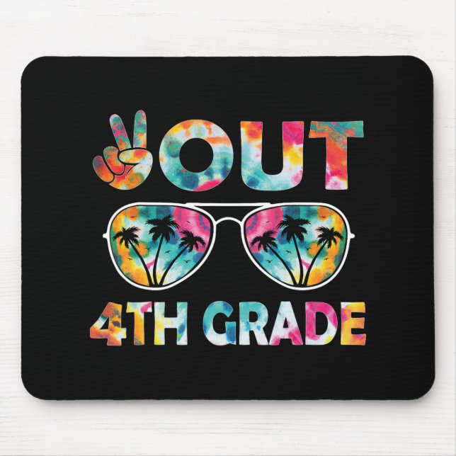 Out Fourth 4th Grade Cl Of 2023 Good  Mouse Pad (Front)