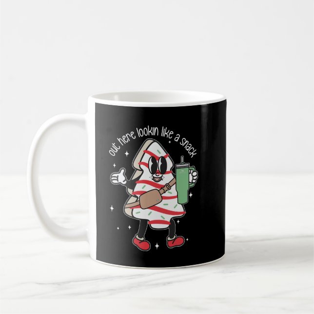 out here lookin for a snack 2 coffee mug (Left)