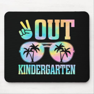 Out Kindergarten Last Day Of School Graduation Gif Mouse Pad