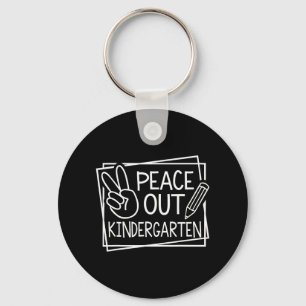 Out Kindergarten Last Day Of School Summer Break 1 Key Ring