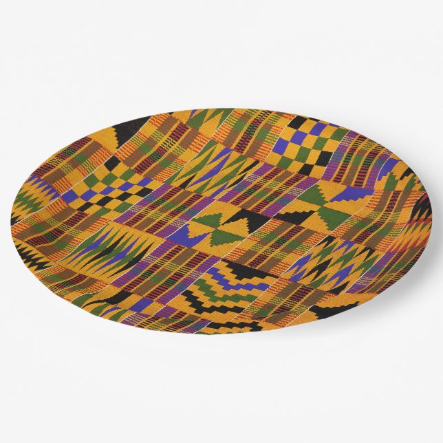 Out of Africa Paper Plate (Angled)