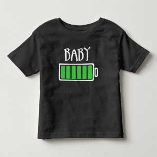 Out of Batteries – Baby Toddler T-Shirt