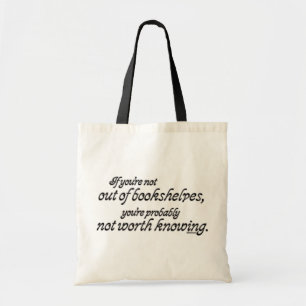 Out of Bookshelves Tote Bag