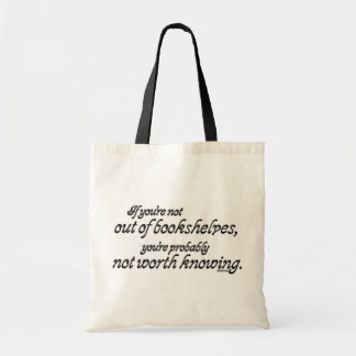 Out of Bookshelves Tote Bag