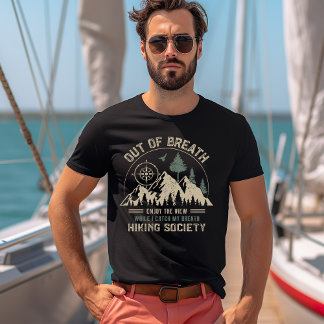 Out of Breath Hiking Society T-Shirt