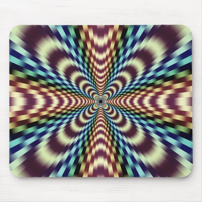 Out of Control Vibrations Mouse Pad (Front)