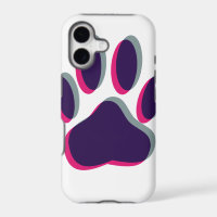 Out of Focus Dog Paw Print