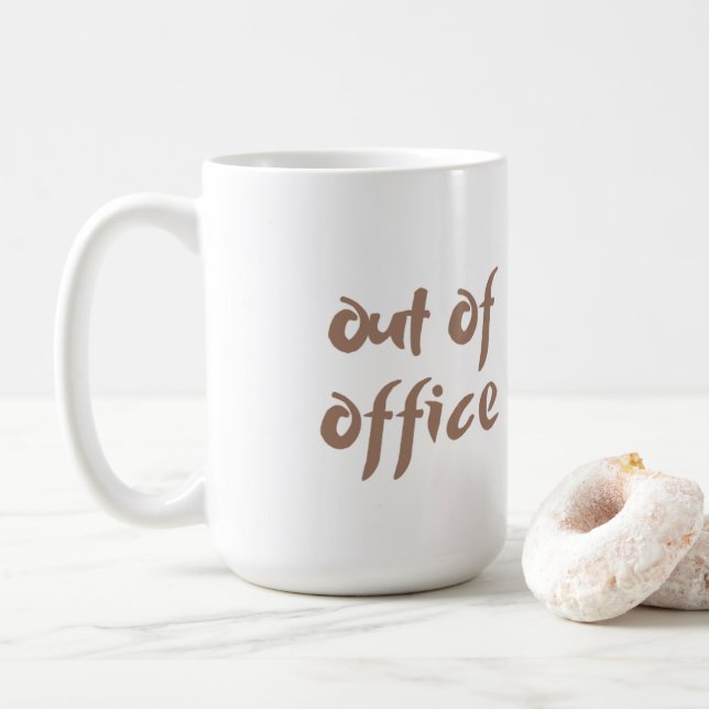 Out of Office mug  (With Donut)