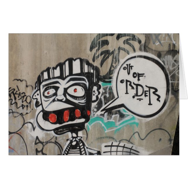 Out Of Order Graffiti (Front Horizontal)